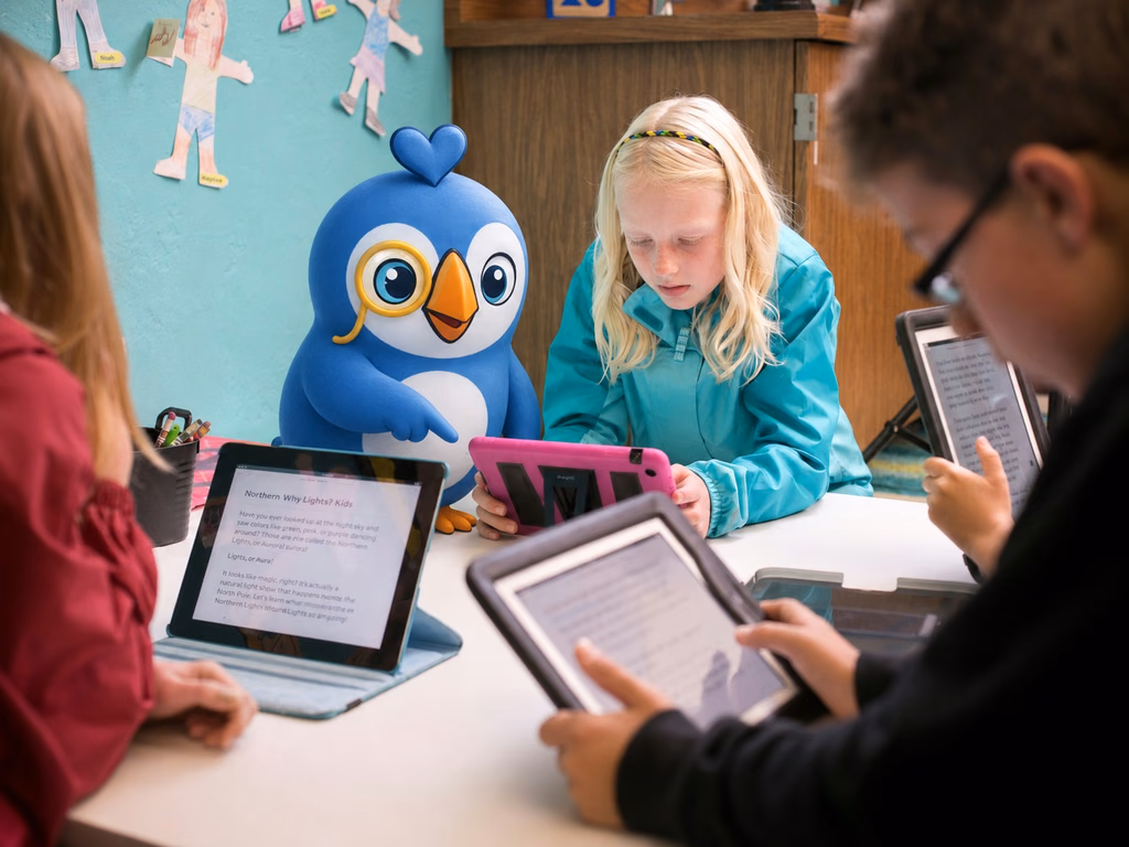 Students reading