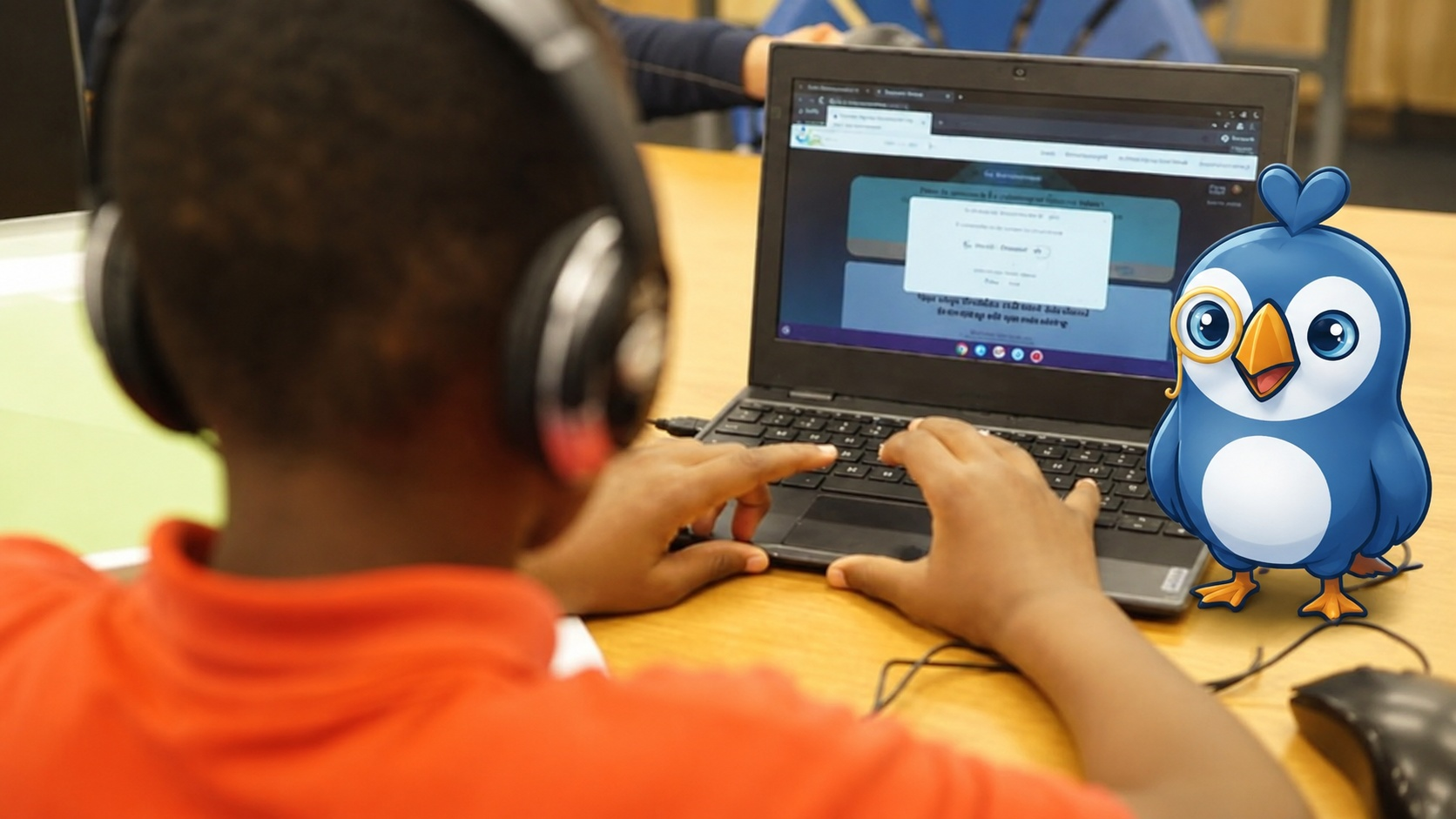 Students reading